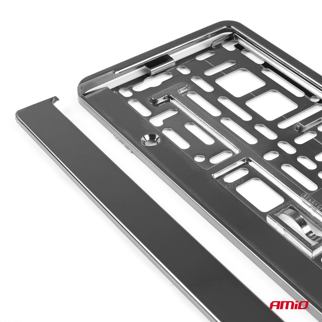 Kentekenplaat Frame - GRAPHITE metalic AMiO 03173 - AMiO 03173 - afbeelding 2