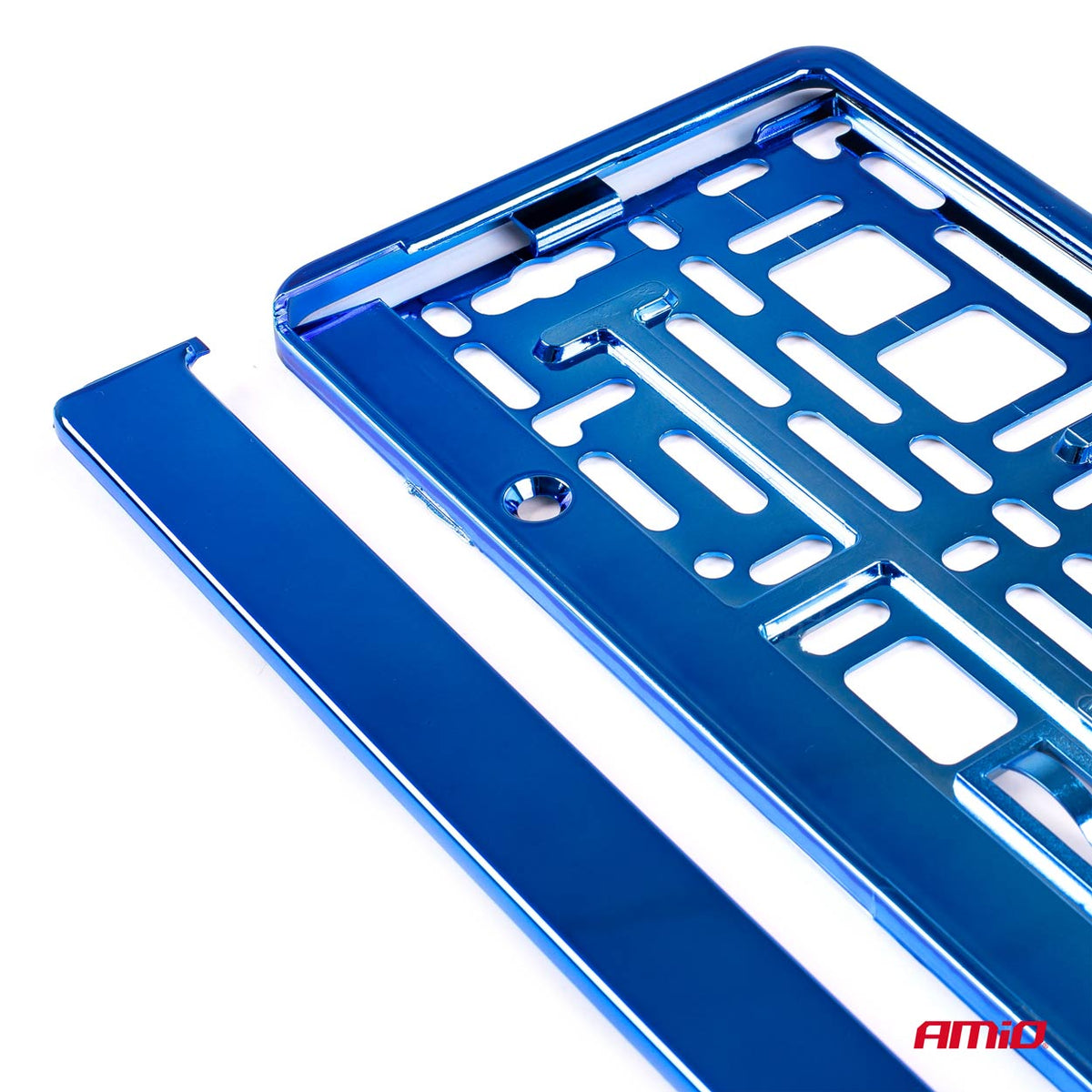 Kentekenplaat Frame - Blauw metalic AMiO 03174 - AMiO 03174 - afbeelding 2