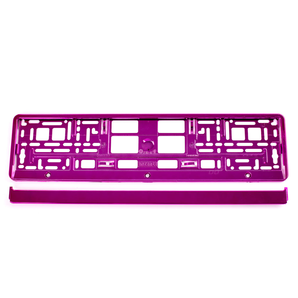 Kentekenplaat Frame - Roze metalic AMiO 03176 - AMiO 03176 - afbeelding 1