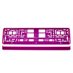Kentekenplaat Frame - Roze metalic AMiO 03176 - AMiO 03176 - afbeelding 1