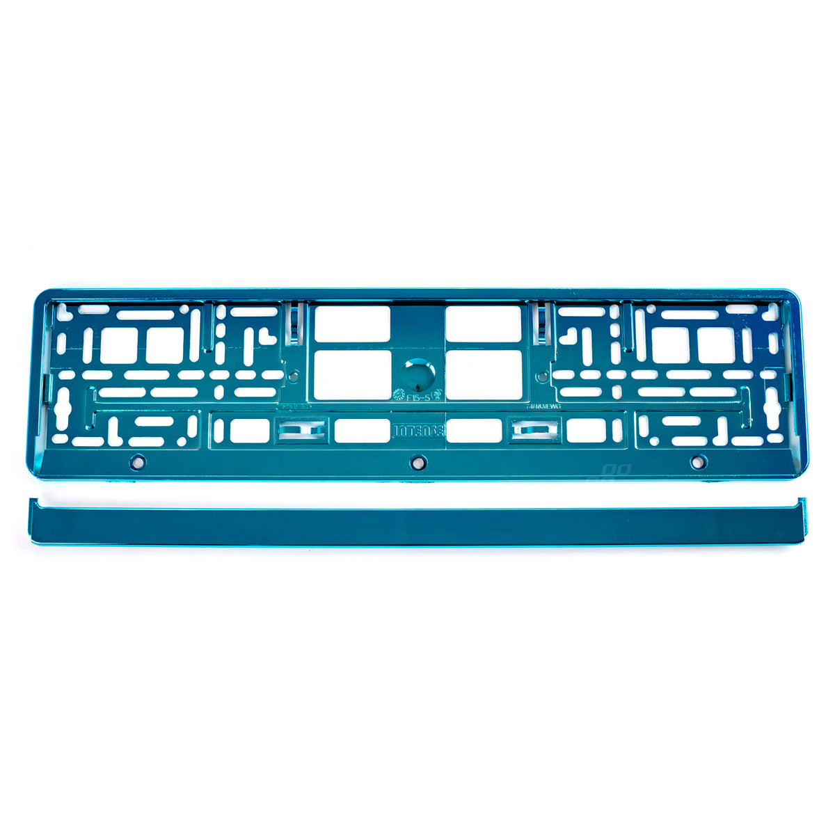 Kentekenplaat Frame - Turquoise metalic AMiO 03177 - AMiO 03177 - afbeelding 1