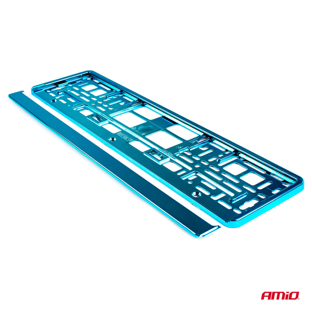 Kentekenplaat Frame - Turquoise metalic AMiO 03177 - AMiO 03177 - afbeelding 2