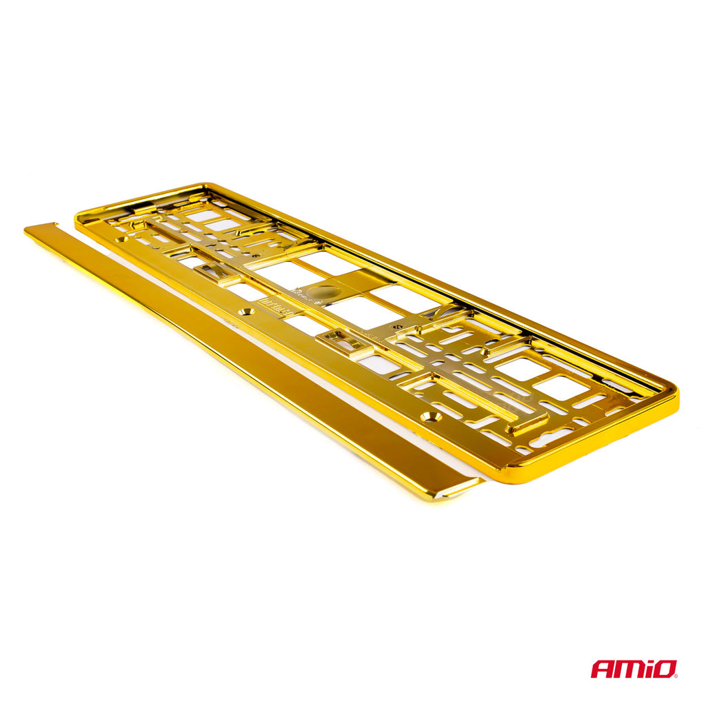 Kentekenplaat Frame - GOUD metalic AMiO 03179 - AMiO 03179 - afbeelding 2