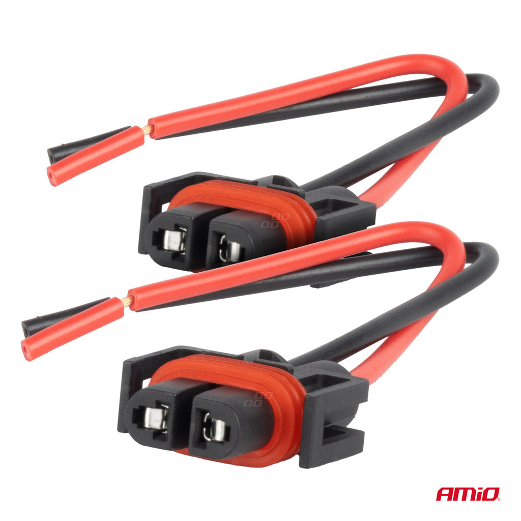 Keramische doppen 2 stuks H8/H9/H11 AMiO 03182 - AMiO 03182 - afbeelding 2