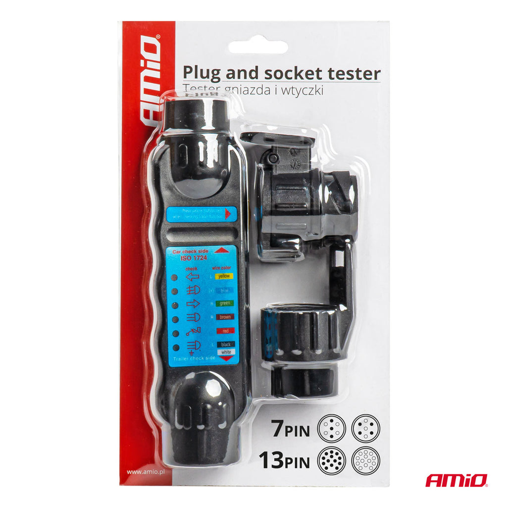 Stekker- en stopcontacttester 7/13PIN AMiO 03225 - AMiO 03225 - afbeelding 9