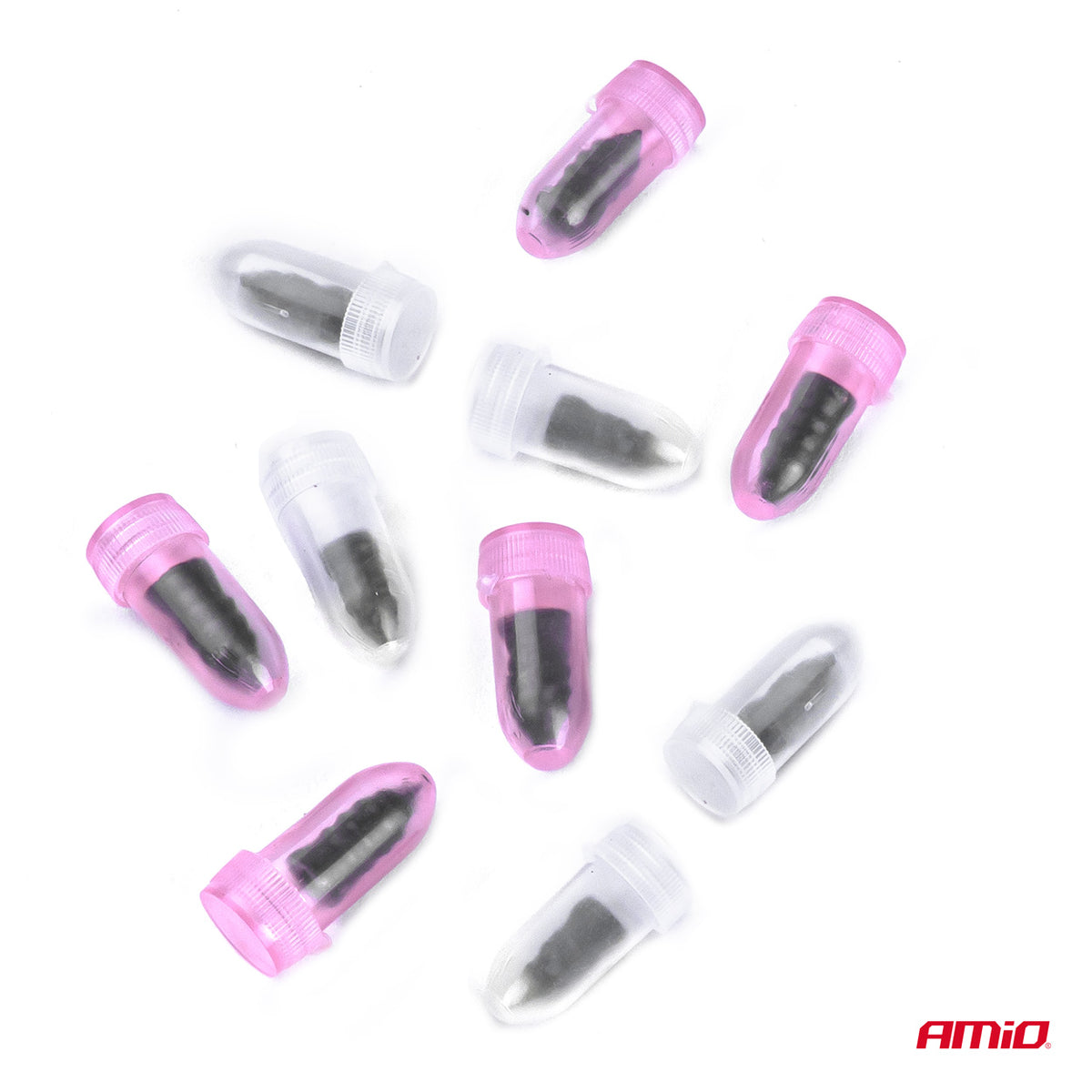 Set van 10 verpakkingen / vulkanisatiematerialen voor snelle bandenreparatie AMiO 03227 - AMiO 03227 - afbeelding 2