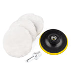 Wol Polijstpads Set 5 stuks AMiO 03236 - AMiO 03236 - afbeelding 4