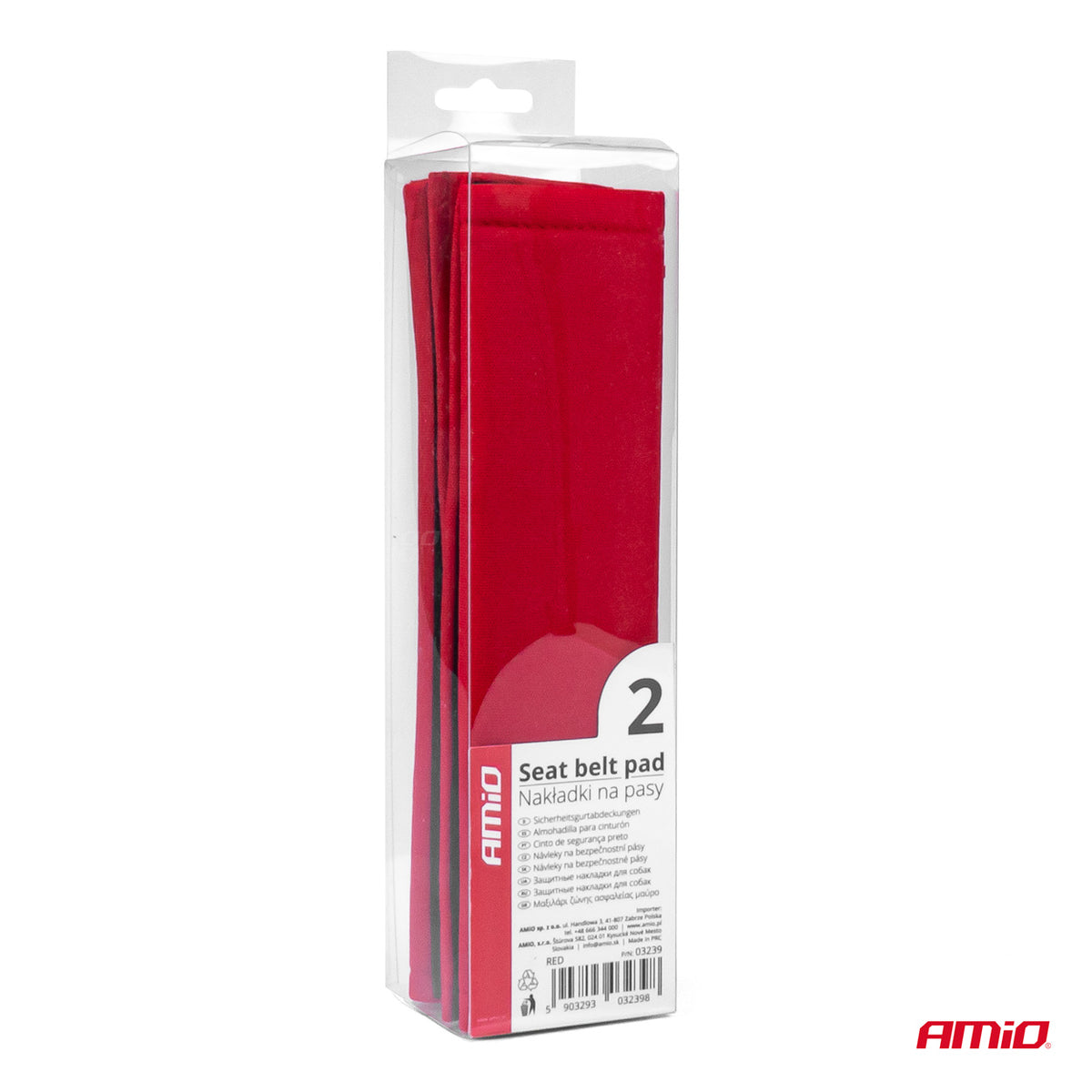 Gordelkussen rood 2-delige set AMiO 03239 - AMiO 03239 - afbeelding 4