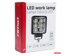 Werklamp AWL37 48 LED Spotlight 9-36V, afm.: 110x110x35mm