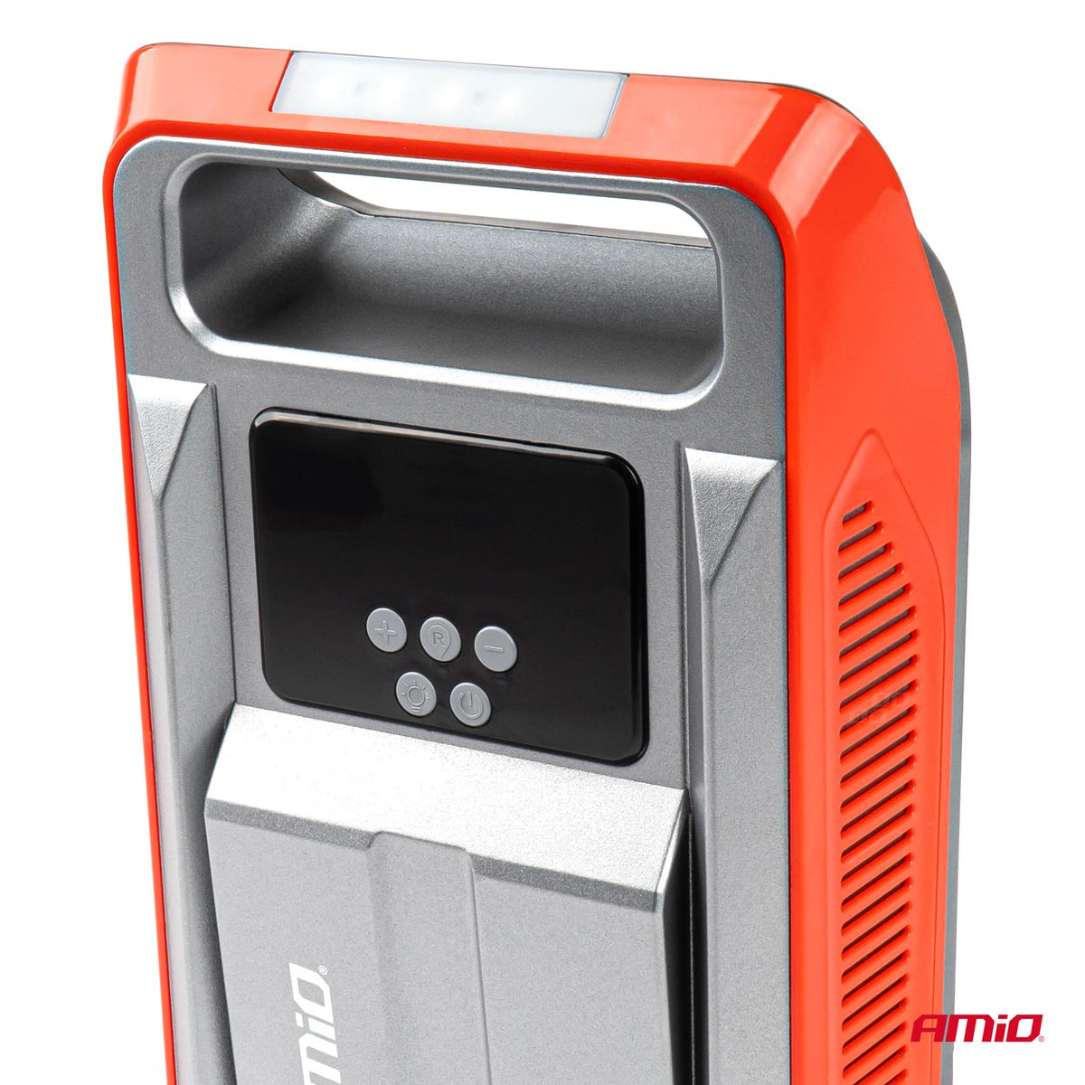 Auto Luchtcompressor met digitale manometer en LED-licht 12V ACOMP-18 AMiO 03268 - AMiO 03268 - afbeelding 6