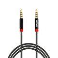 AUX kabel mini jack-jack 3,5mm 100cm AMiO 03269 - AMiO 03269 - afbeelding 1