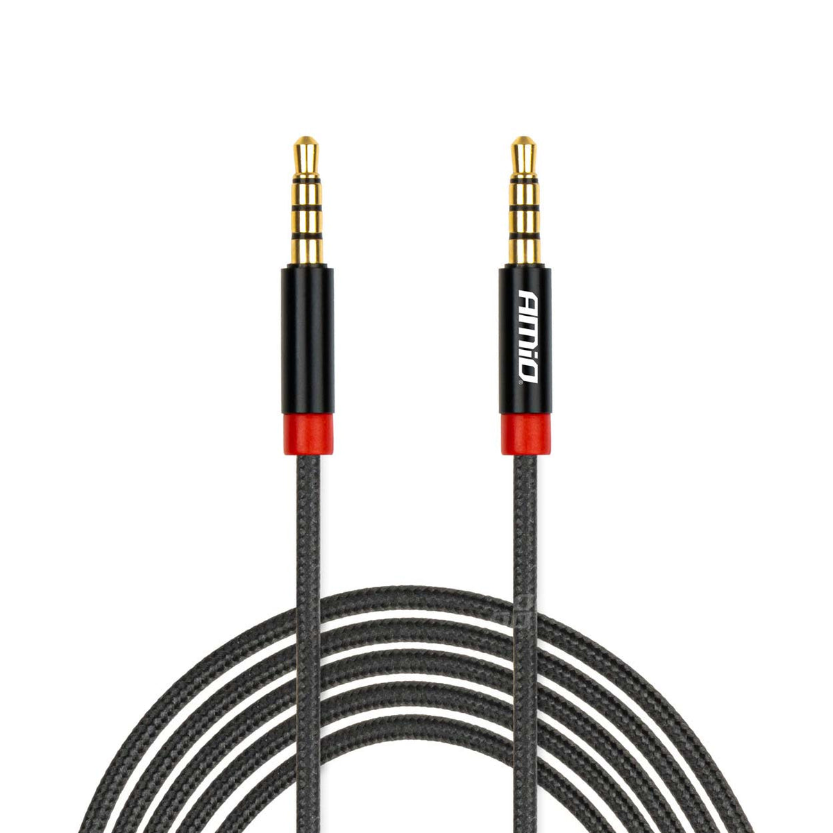 AUX kabel mini jack-jack 3,5mm 200cm AMiO 03270 - AMiO 03270 - afbeelding 1