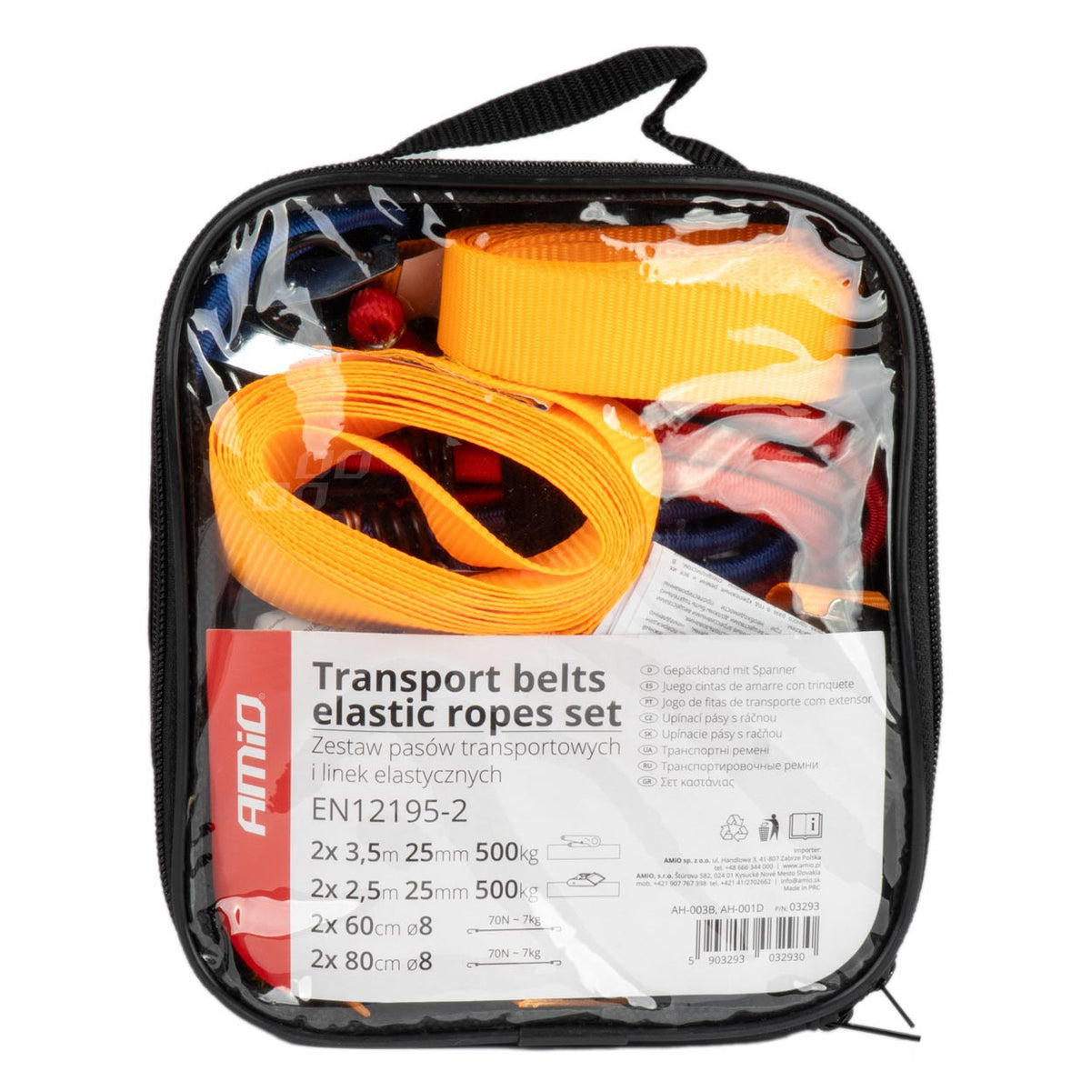 Transportbanden en elastische touwen set AMiO 03293 - AMiO 03293 - afbeelding 9