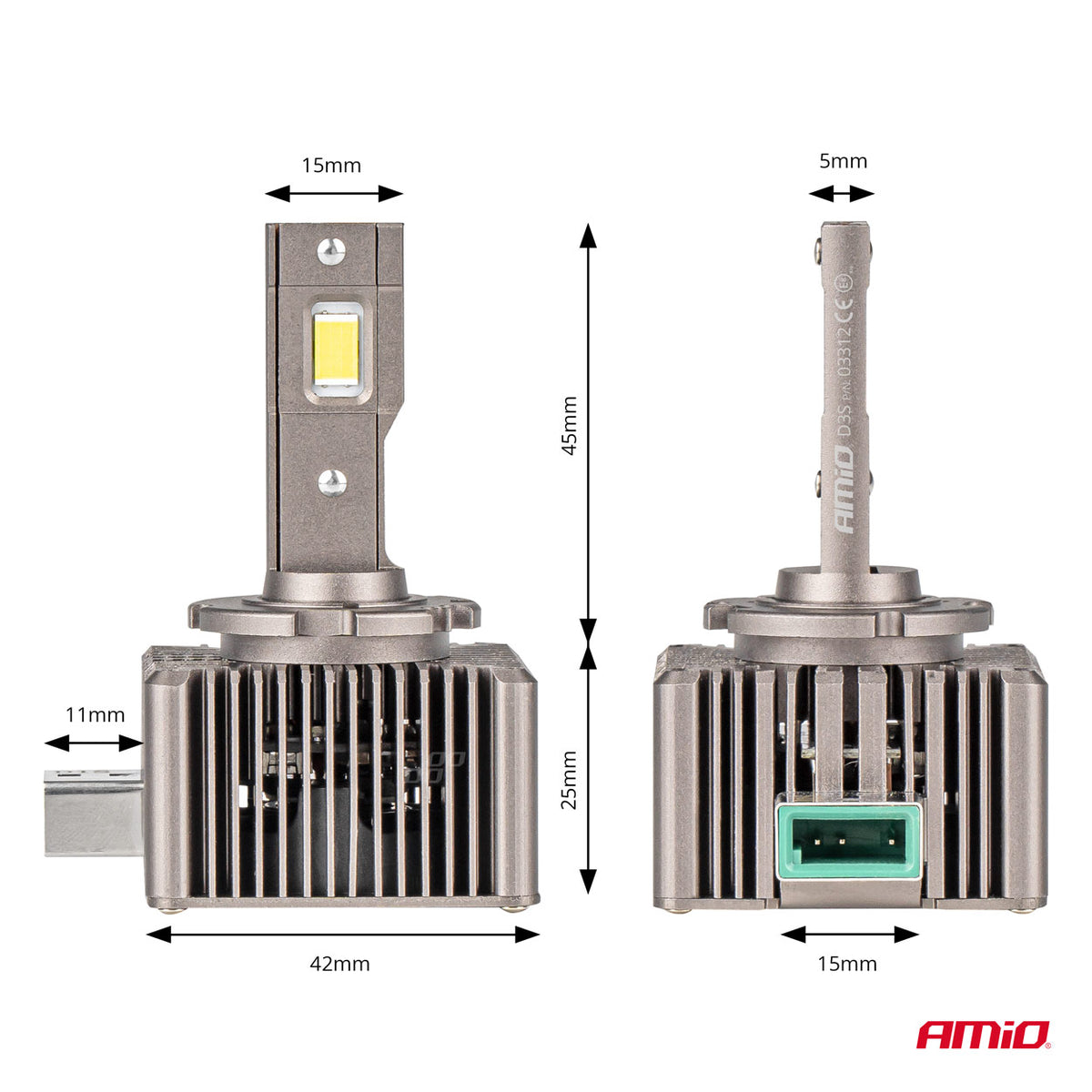 LED-koplampen XD-serie D3S AMiO 03312 - AMiO 03312 - afbeelding 3