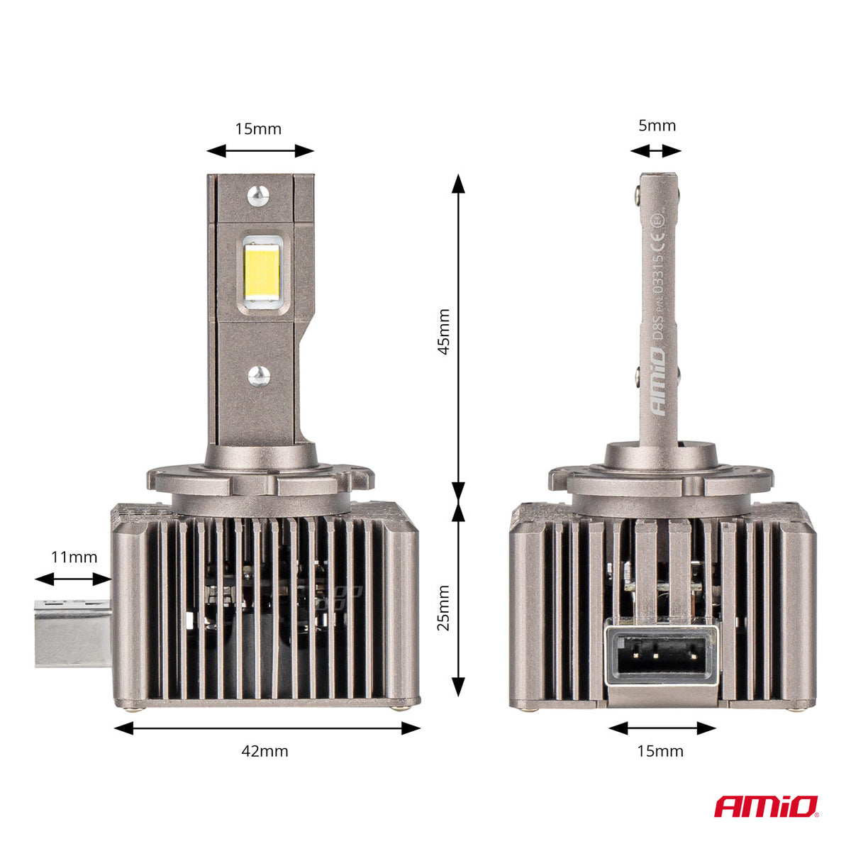 LED-koplampen XD-serie D8S AMiO 03315 - AMiO 03315 - afbeelding 3