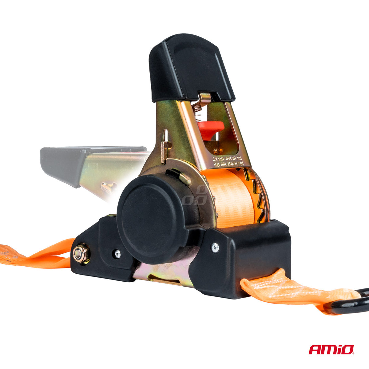 Automatische spanband met ratel 640/320kg 25mm 3,5m S-TYPE AMiO 03318 - AMiO 03318 - afbeelding 3