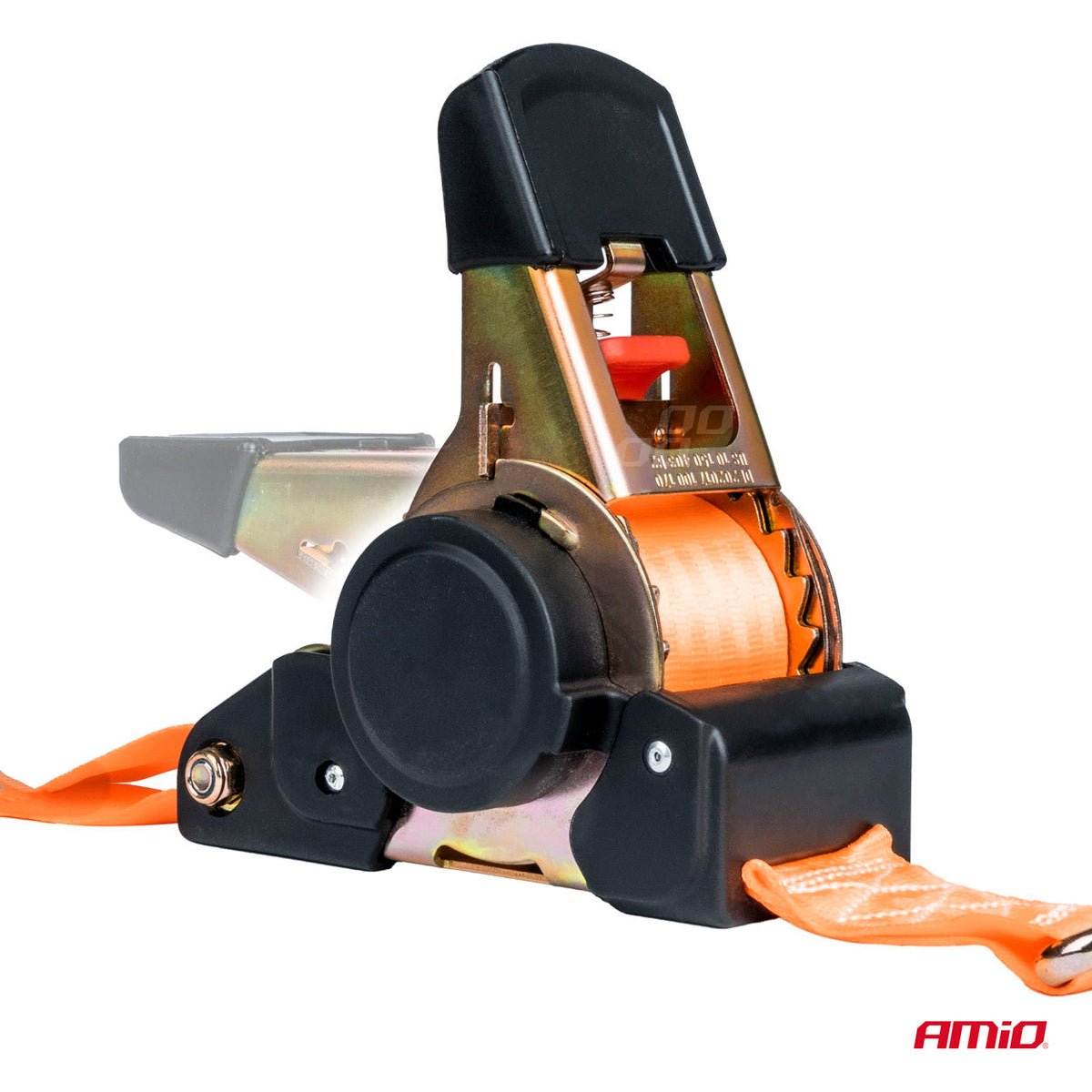 Automatische spanband met ratel 1500/750kg 50mm 4,5m J-TYPE AMiO 03322 - AMiO 03322 - afbeelding 3