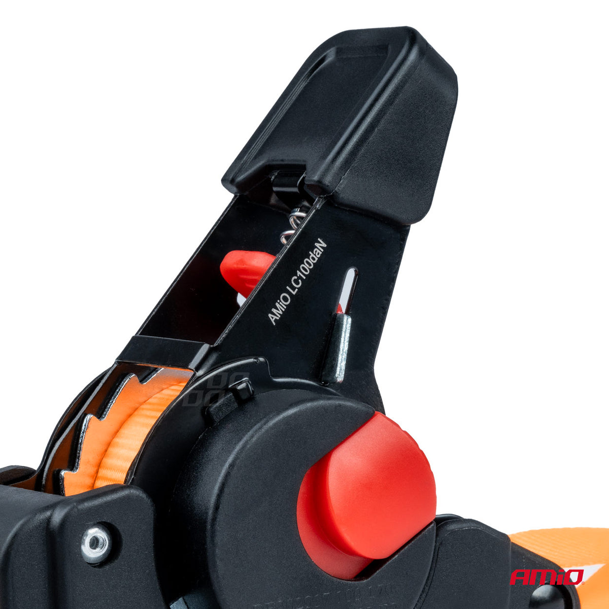 Automatische spanband met ratel 100/200kg 18mm 2m S-TYPE AMiO 03323 - AMiO 03323 - afbeelding 2