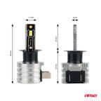 LED-koplampen H-mini-serie H3 AMiO 03330 - AMiO 03330 - afbeelding 3