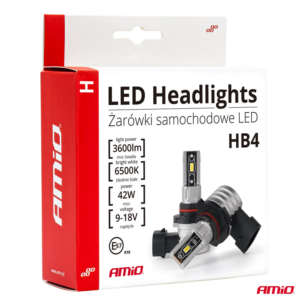 LED-koplampen H-mini-serie HB4 9006 AMiO 03335 - AMiO 03335 - afbeelding 6