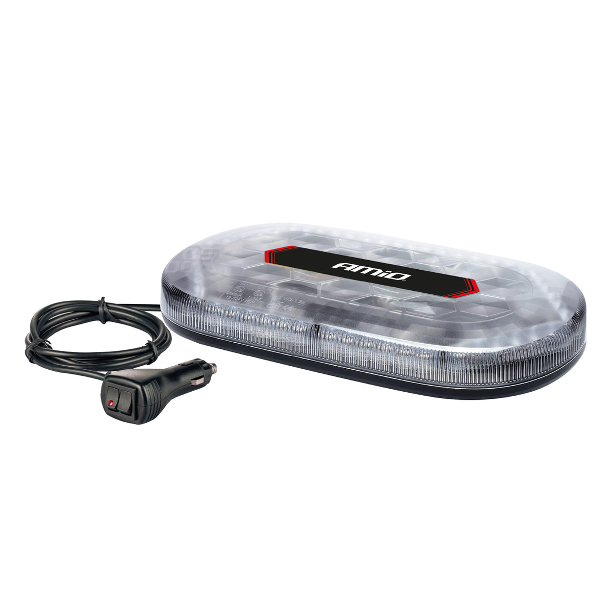MAGNETISCHE MINI-lichtbalk met hoge intensiteit WLB78 293x171mm R65 R10 48LED 12/24V IP56 AMiO 03336 - AMiO 03336 - afbeelding 1