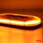 MAGNETISCHE MINI-lichtbalk met hoge intensiteit WLB78 293x171mm R65 R10 48LED 12/24V IP56 AMiO 03336 - AMiO 03336 - afbeelding 2