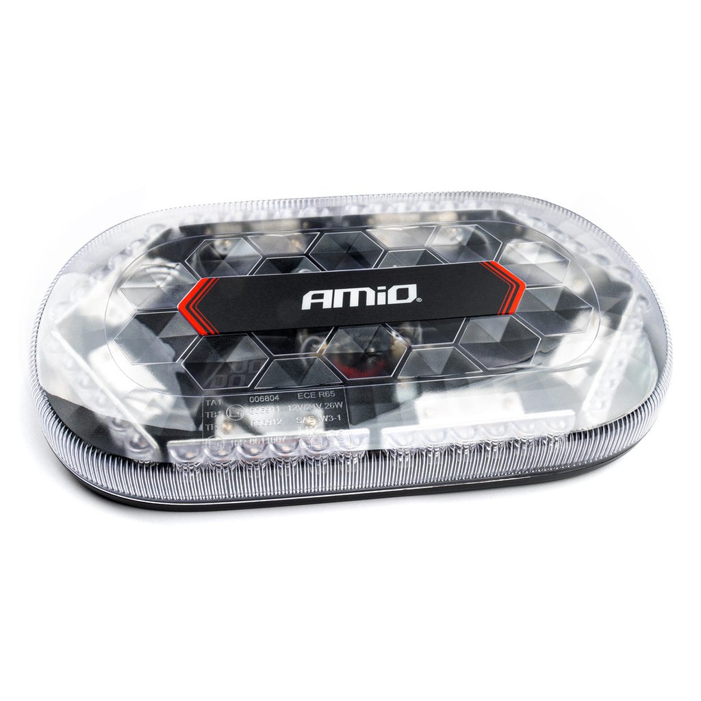 MAGNETISCHE MINI-lichtbalk met hoge intensiteit WLB78 293x171mm R65 R10 48LED 12/24V IP56 AMiO 03336 - AMiO 03336 - afbeelding 7