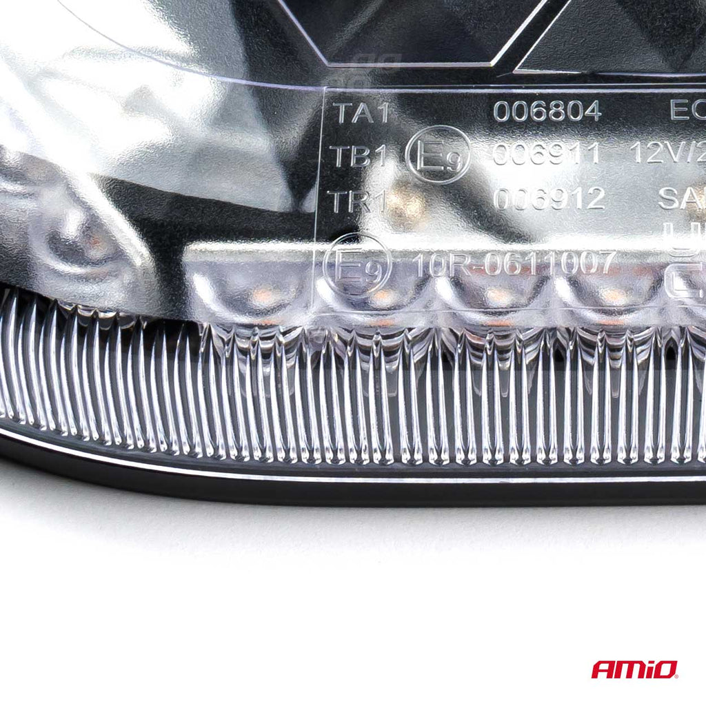 MAGNETISCHE MINI-lichtbalk met hoge intensiteit WLB78 293x171mm R65 R10 48LED 12/24V IP56 AMiO 03336 - AMiO 03336 - afbeelding 10