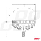 LED Waarschuwingslamp W25SB 12V 24V AMiO 03339 - AMiO 03339 - afbeelding 5