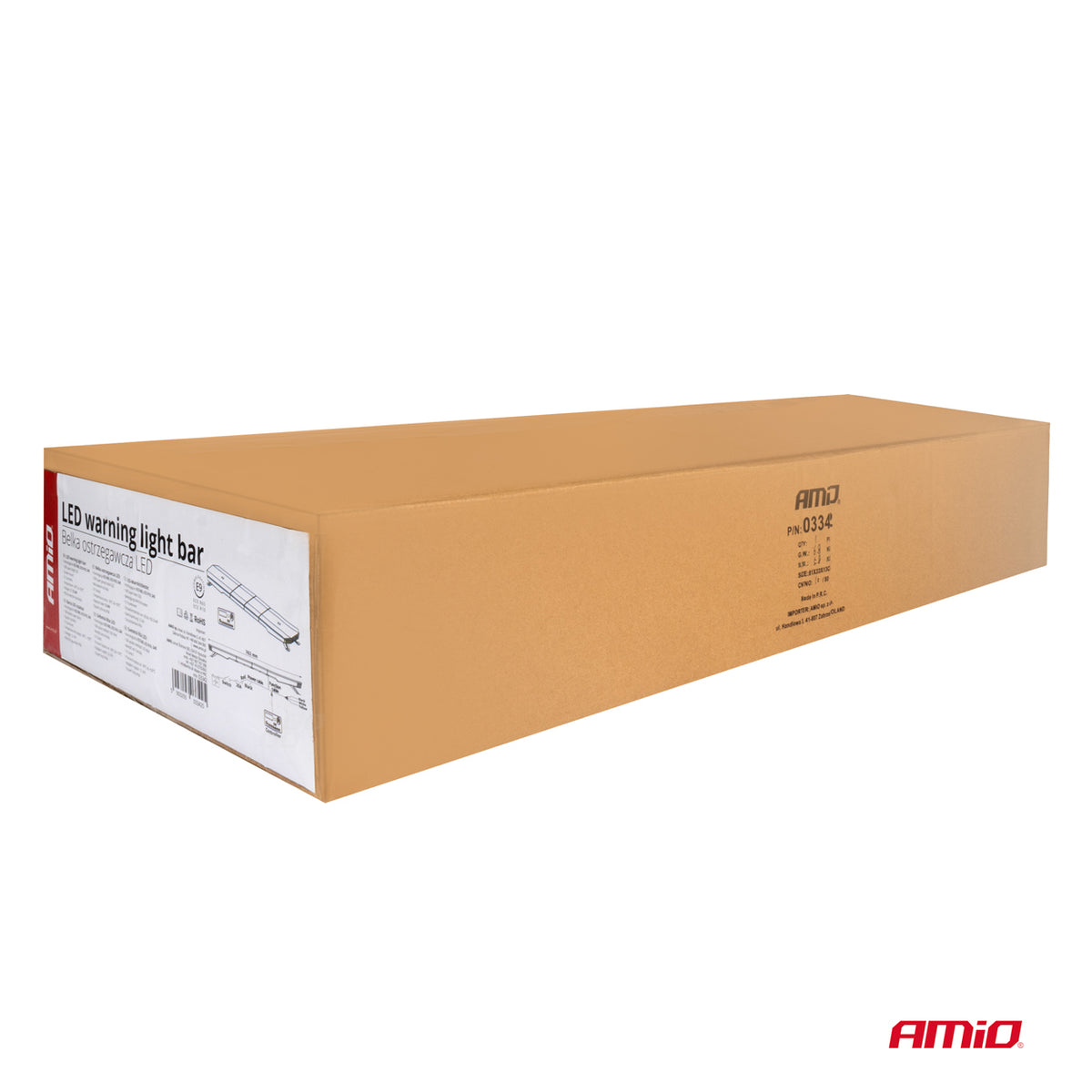 LED waarschuwingslichtbalk 132 LED 965mm AMiO 03343 - AMiO 03343 - afbeelding 10