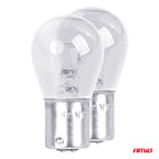 Halogeenlampen P21/5W BAY15D 12V 2st blister AMiO 03353 - AMiO 03353 - afbeelding 2