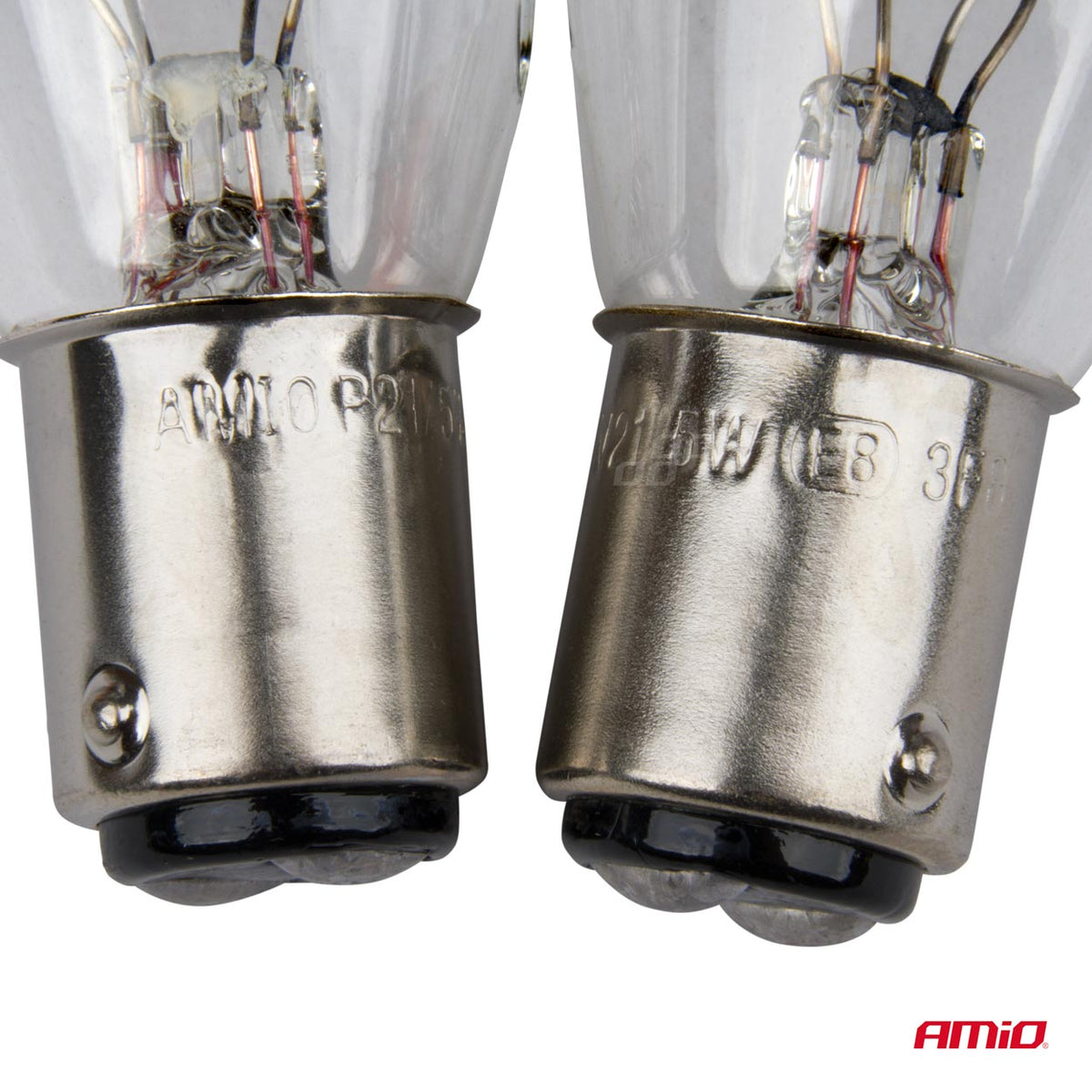 Halogeenlampen P21/5W BAY15D 12V 2st blister AMiO 03353 - AMiO 03353 - afbeelding 4
