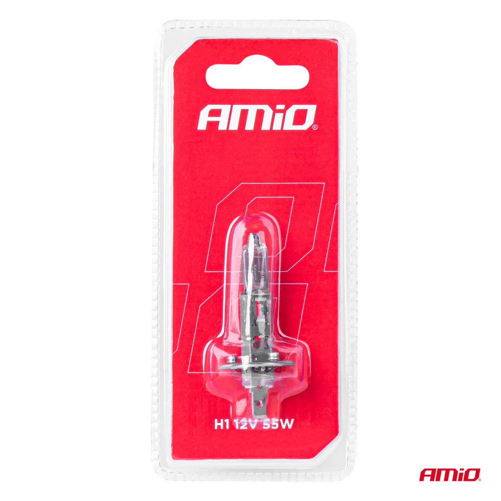 Halogeenlamp H1 12V/55W 1st blister AMiO 03358 - AMiO 03358 - afbeelding 4