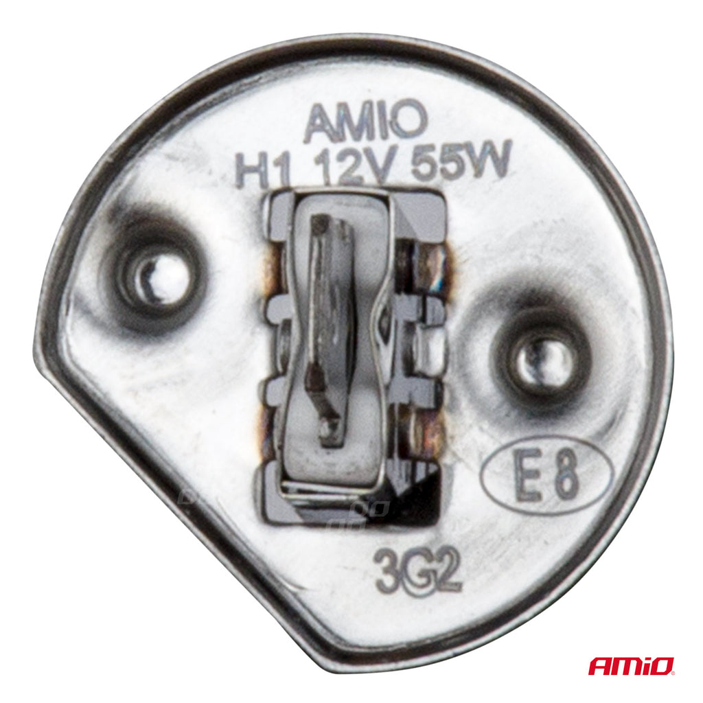 Halogeenlamp H1 12V/55W Super Wit 1st blister AMiO 03359 - AMiO 03359 - afbeelding 4