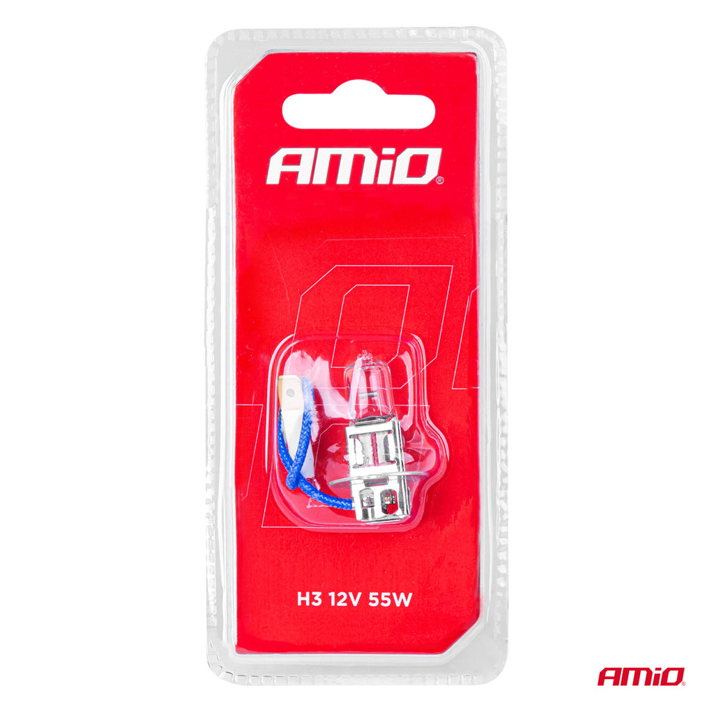 Halogeenlamp H3 12V/55W 1st blister AMiO 03360 - AMiO 03360 - afbeelding 4