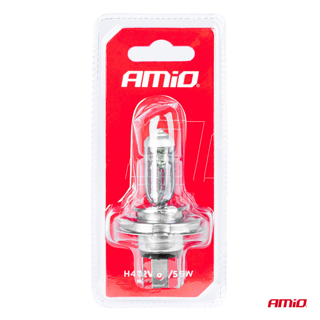 Halogeenlamp H4 12V 60/55W 1st blister AMiO 03361 - AMiO 03361 - afbeelding 4