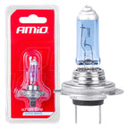 Halogeenlamp H7 12V/55W Super Wit 1st blister AMiO 03364 - AMiO 03364 - afbeelding 1