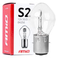 Halogeenlampen S2 12V 35/35W BA20d 1st AMiO 03368 - AMiO 03368 - afbeelding 1