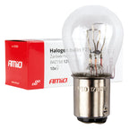 Halogeenlampen P21/4W 12V BAZ15d 10st AMiO 03369 - AMiO 03369 - afbeelding 1