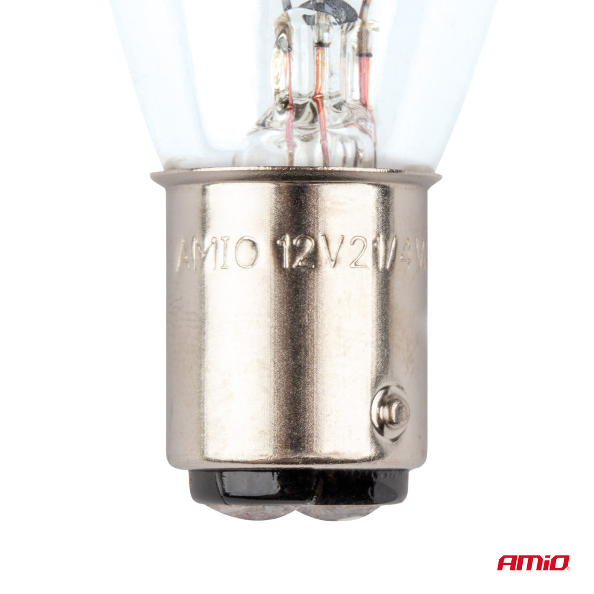 Halogeenlampen P21/4W 12V BAZ15d 10st AMiO 03369 - AMiO 03369 - afbeelding 4
