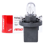 Halogeenlampen T5 B8.5D 12V 8.5W BAX1.2W wit 10st AMiO 03371 - AMiO 03371 - afbeelding 1