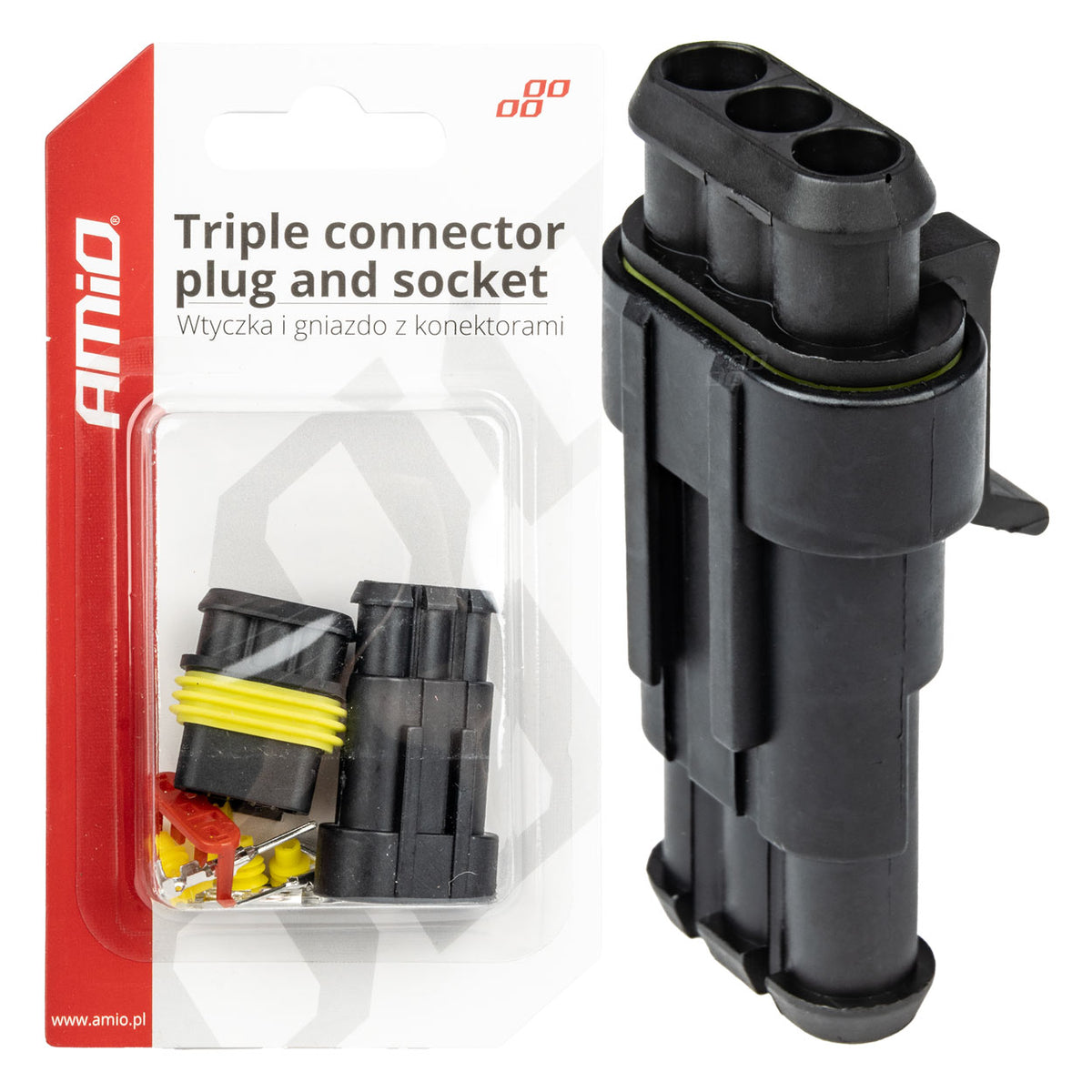 Stekker- en stopcontactset AMiO 03519 - AMiO 03519 - afbeelding 1