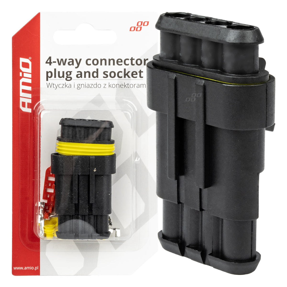 Stekker- en stopcontactset AMiO 03520 - AMiO 03520 - afbeelding 1