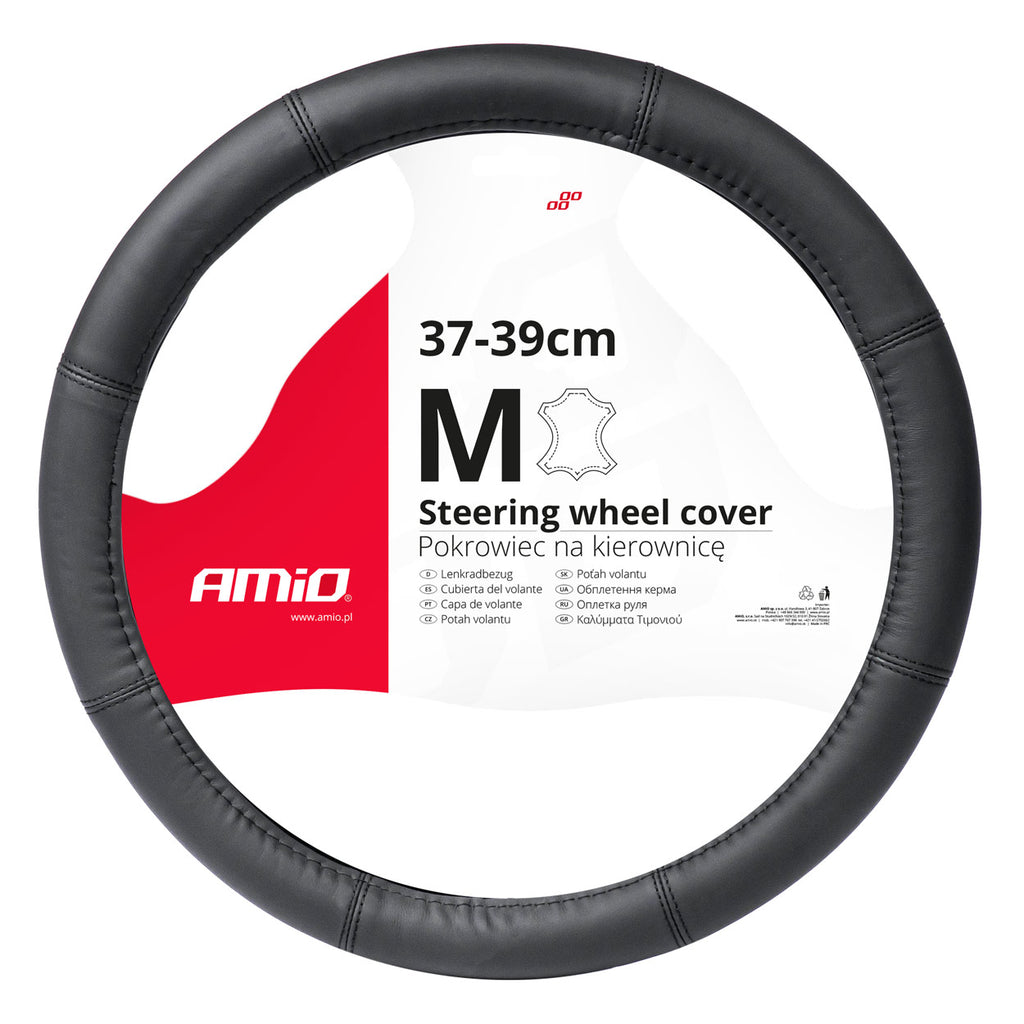 Stuurhoes Leder Series SWC-48-M (37-39cm) AMiO 03546 - AMiO 03546 - afbeelding 1
