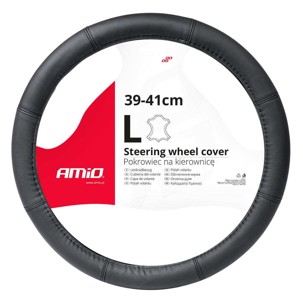 Stuurhoes Leder Serie SWC-48-L (39-41cm) AMiO 03547 - AMiO 03547 - afbeelding 1