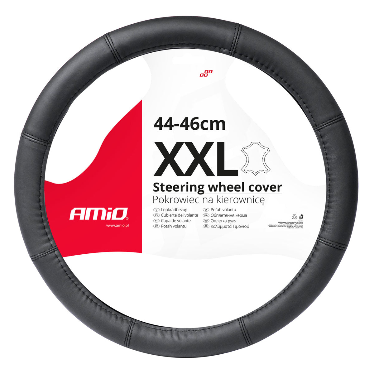 Stuurhoes Leder Serie SWC-48-XXL (44-46cm) AMiO 03549 - AMiO 03549 - afbeelding 1