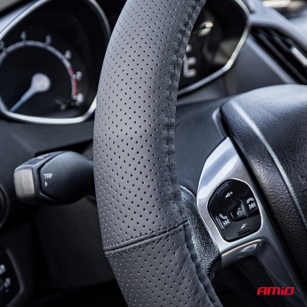 Stuurhoes Leder Serie SWC-50-S (35-37cm) AMiO 03555 - AMiO 03555 - afbeelding 4