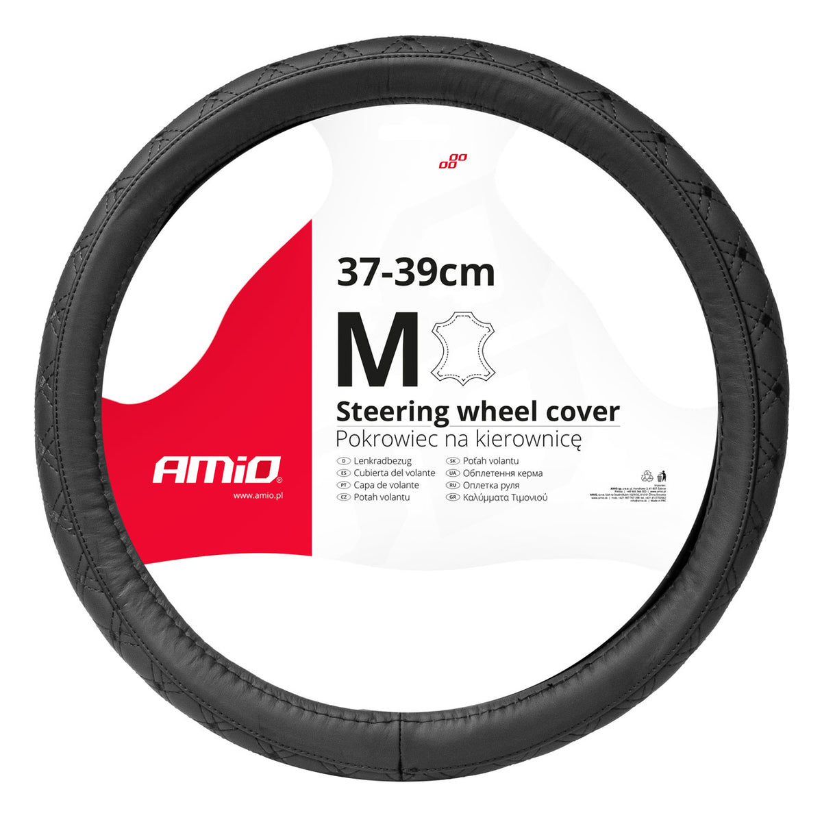 Stuurhoes Leder Serie SWC-51-M (37-39cm) AMiO 03561 - AMiO 03561 - afbeelding 1