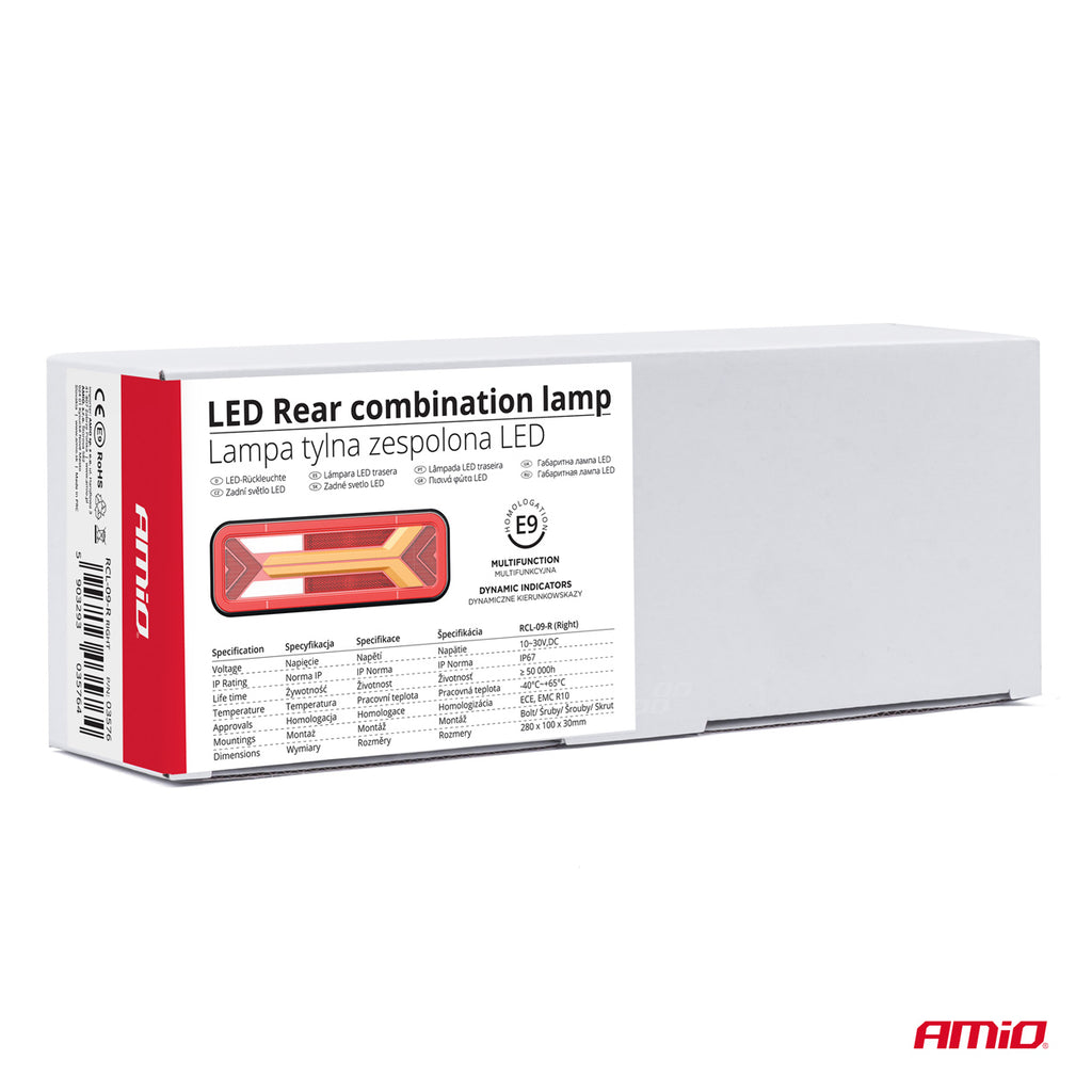 LED-achterlicht AMiO RCL-09-R dynamisch, rechts 03576 - AMiO 03576 - afbeelding 5