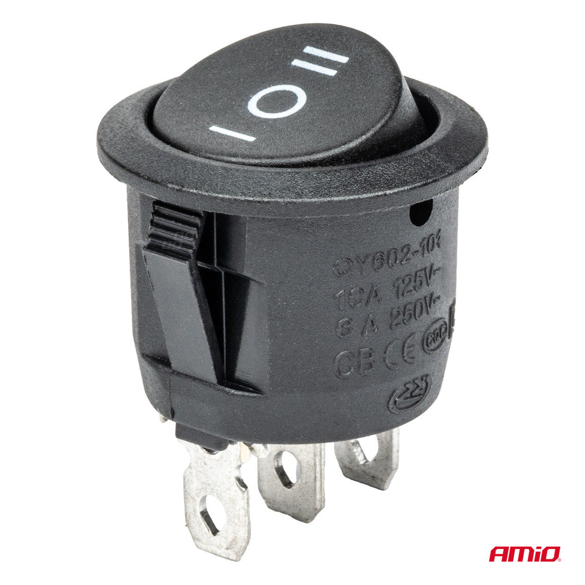 Ronde schakelaar 12/230V BU03 AMiO 03614 - AMiO 03614 - afbeelding 2